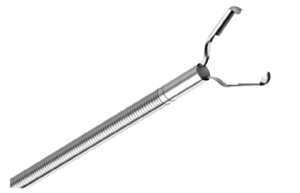 Pinza de agarre endoscópica
