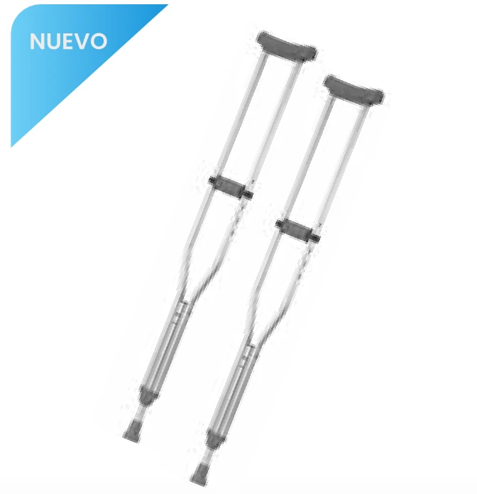 Muletas de aluminio
